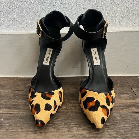 Steve Madden Animal Print High Heels - Picture 3 of 8